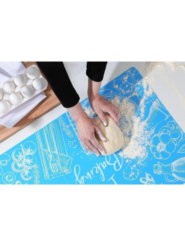 Силиконовый коврик для выпечки I love Baking, 64 х 45 см
