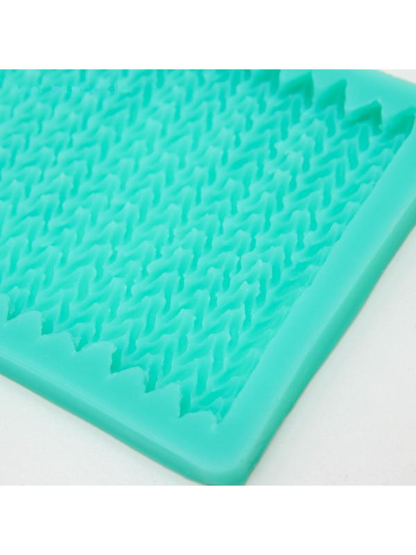 Молд «Вязание», 19,7×11,5×1,3 см, цвет МИКС