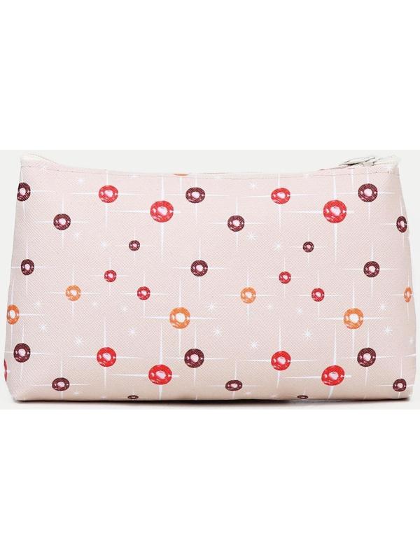 Косметичка на молнии, цвет бежевый