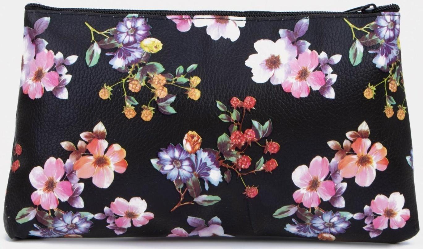 Косметичка на молнии, цвет чёрный