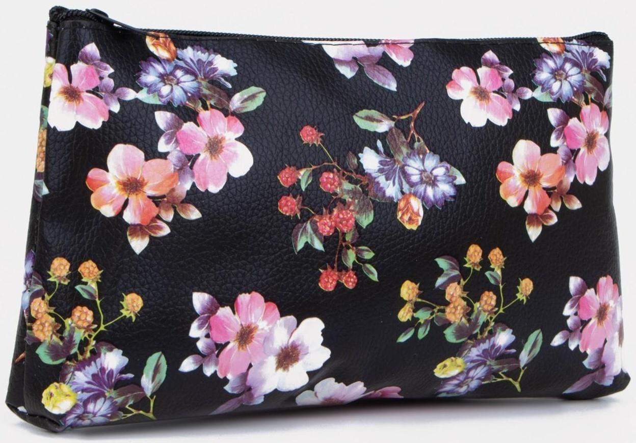 Косметичка на молнии, цвет чёрный