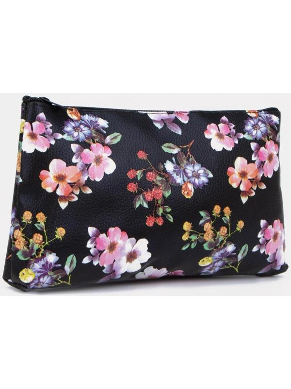 Косметичка на молнии, цвет чёрный