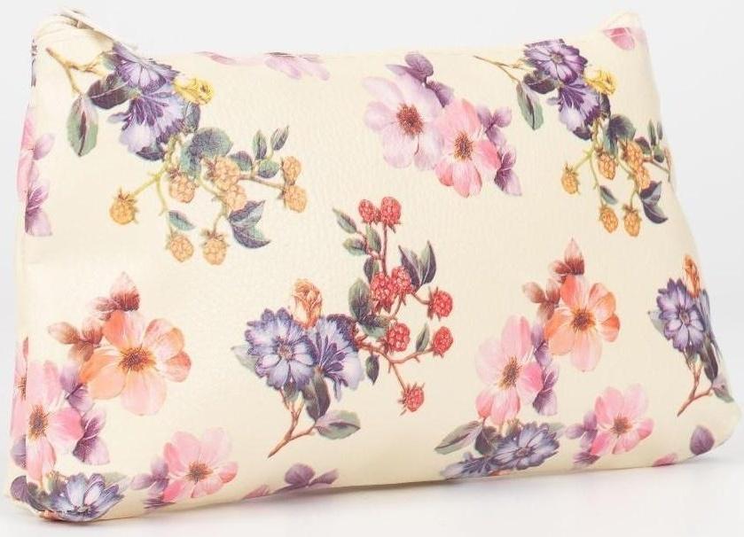 Косметичка на молнии, цвет бежевый