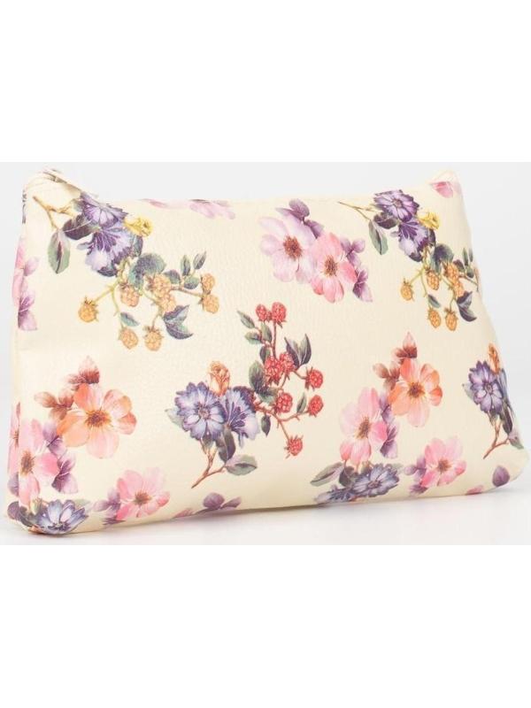 Косметичка на молнии, цвет бежевый