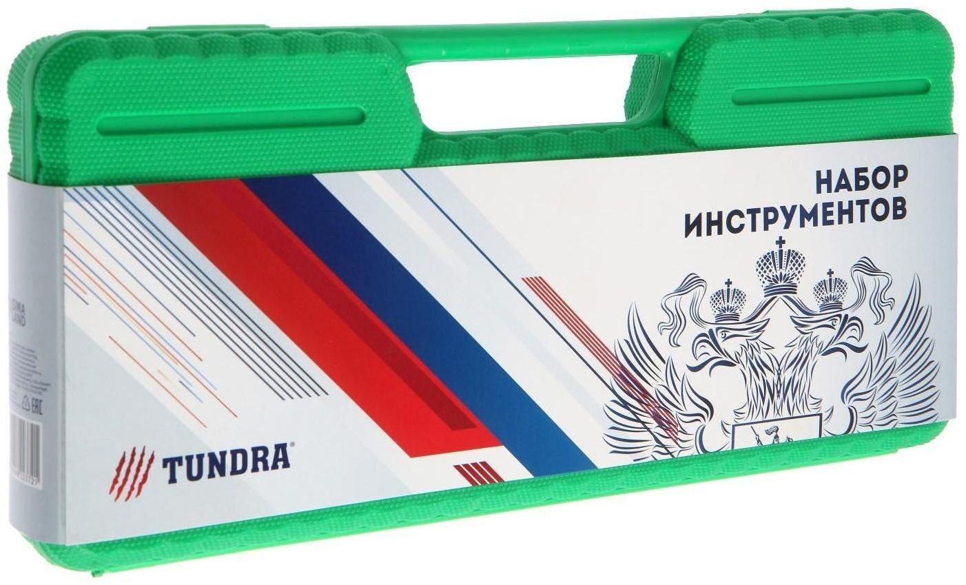 Набор инструментов в кейсе ТУНДРА, подарочная упаковка 