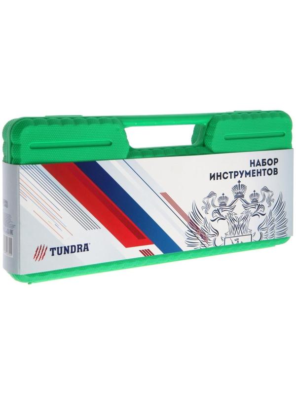 Набор инструментов в кейсе ТУНДРА, подарочная упаковка 