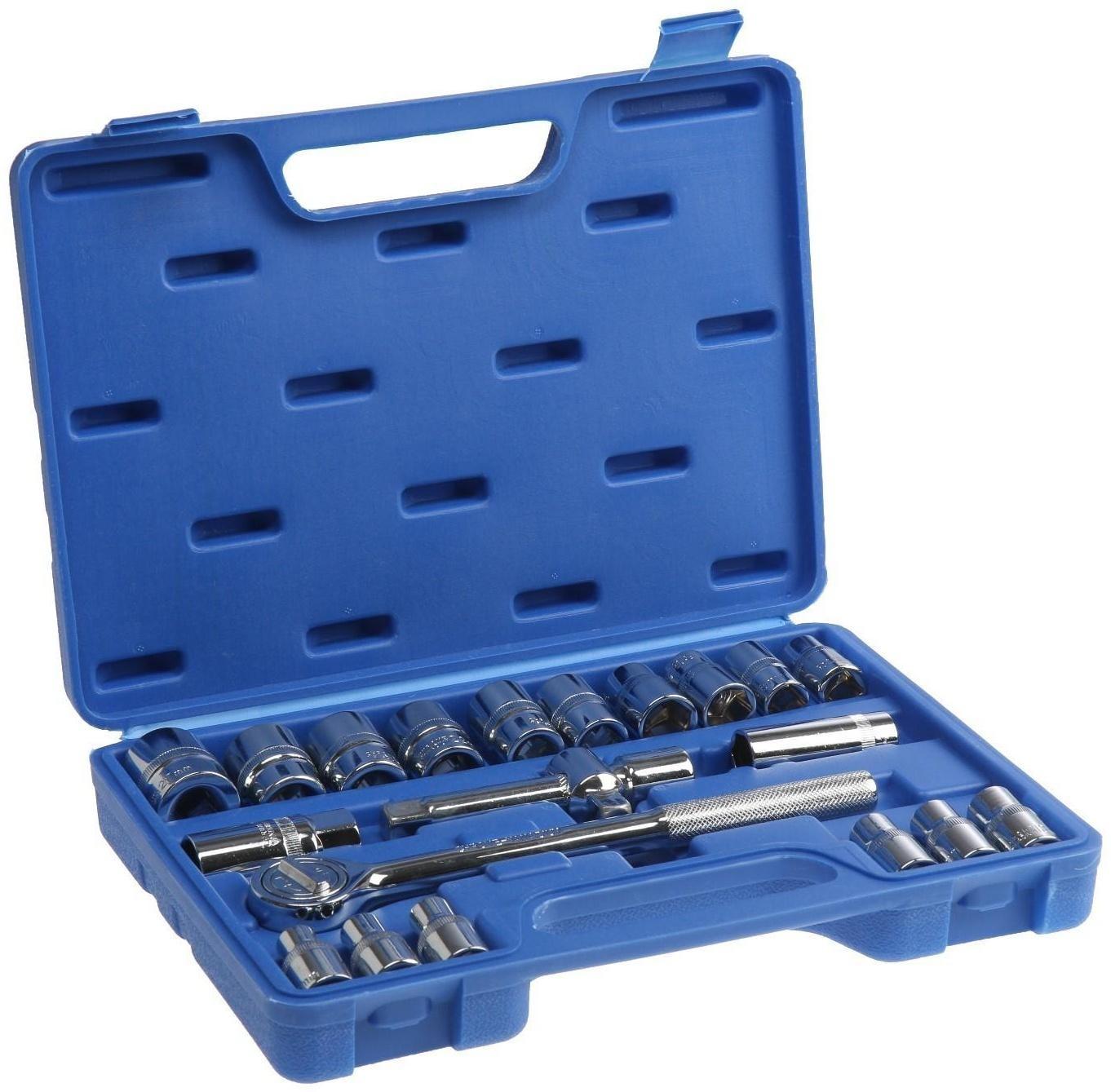 Набор инструментов в кейсе ТУНДРА, подарочная упаковка 