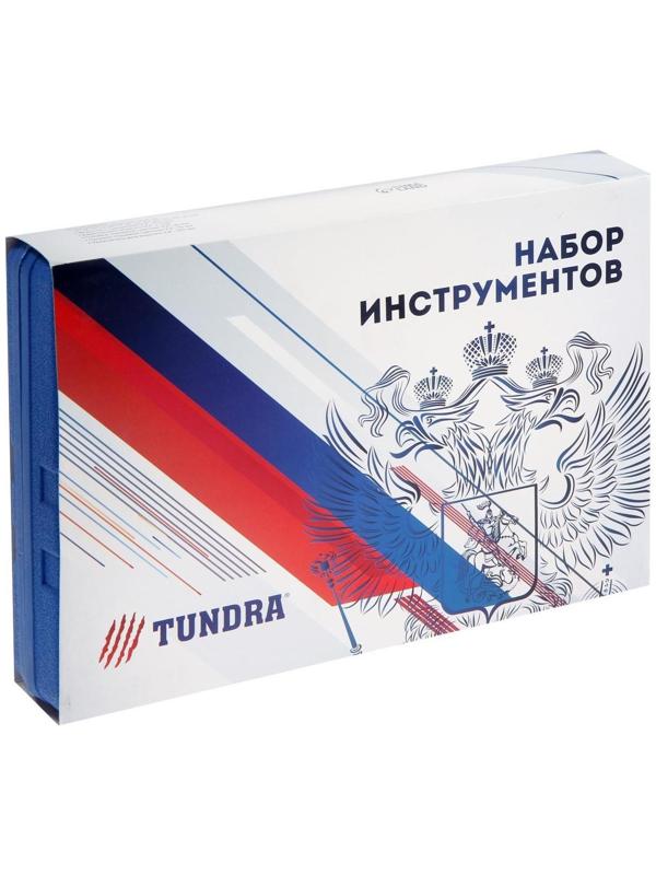 Набор инструментов в кейсе ТУНДРА, подарочная упаковка 