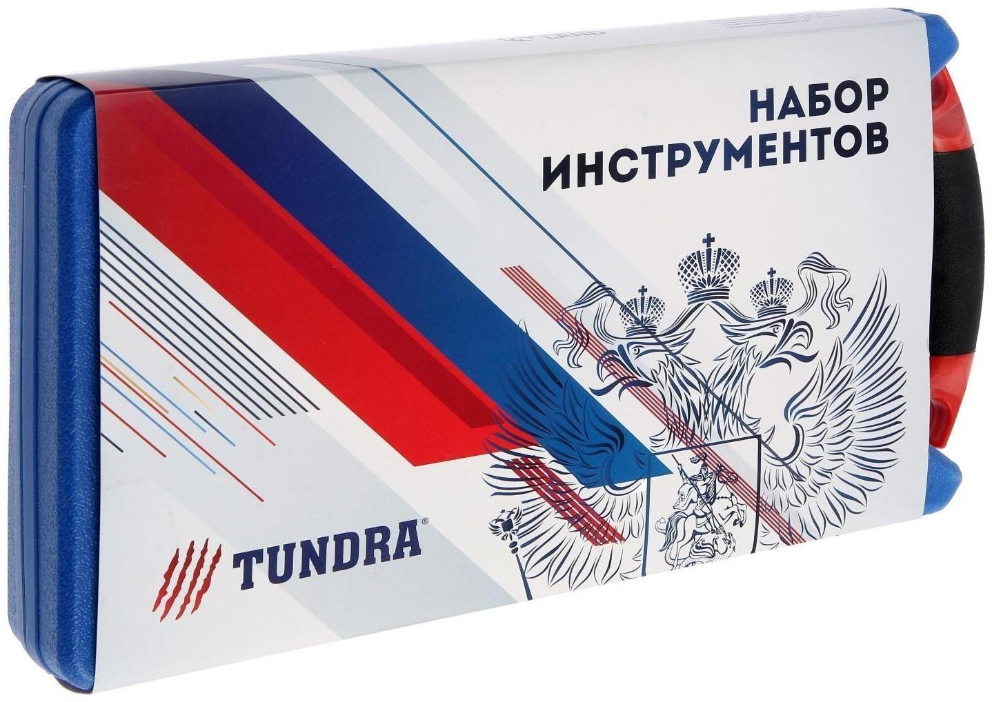 Набор инструментов в кейсе ТУНДРА, подарочная упаковка 