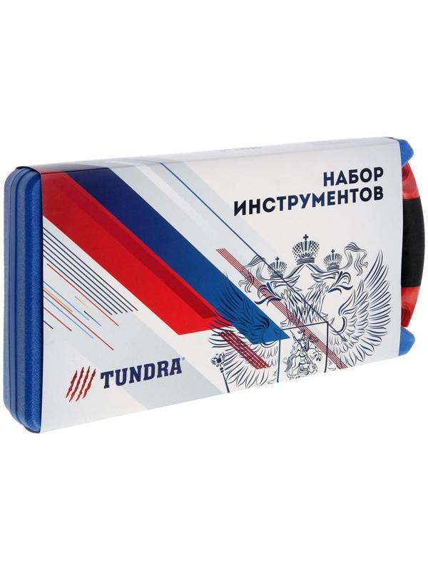 Набор инструментов в кейсе ТУНДРА, подарочная упаковка 