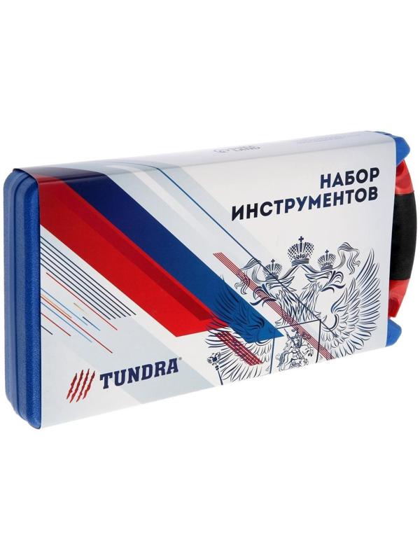 Набор инструментов в кейсе ТУНДРА, подарочная упаковка 