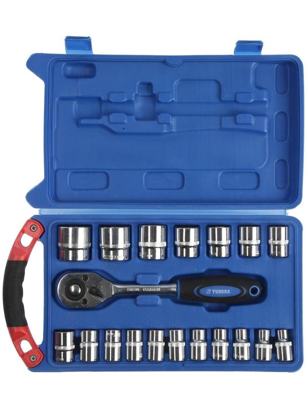Набор инструментов в кейсе ТУНДРА, подарочная упаковка 