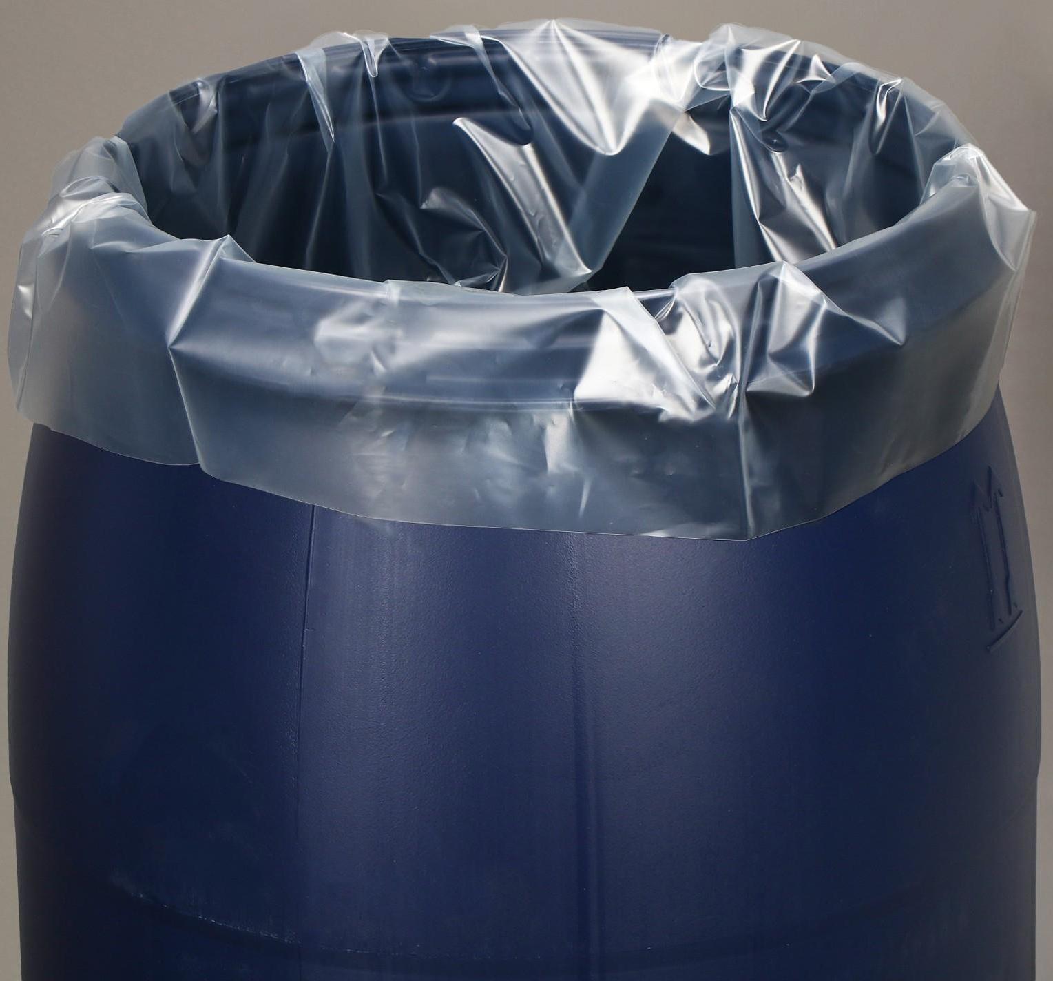 Мешок, вкладыш в бочку, 100 литров, 63 × 105 см, 100 мкм