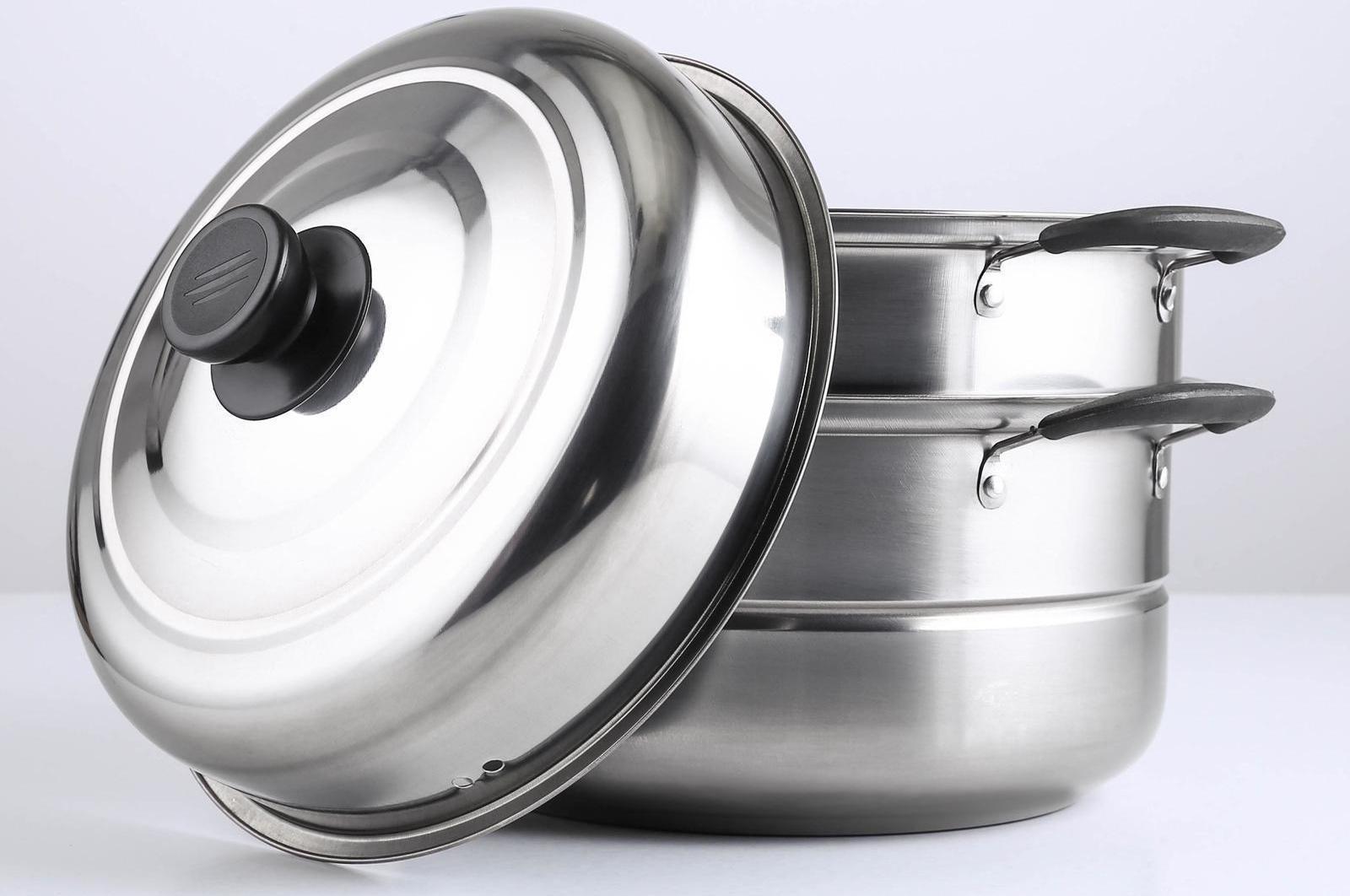 Пароварка из нержавеющей стали «Дари», d=26 см, 2 уровня