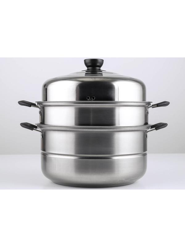 Пароварка из нержавеющей стали «Дари», d=26 см, 2 уровня