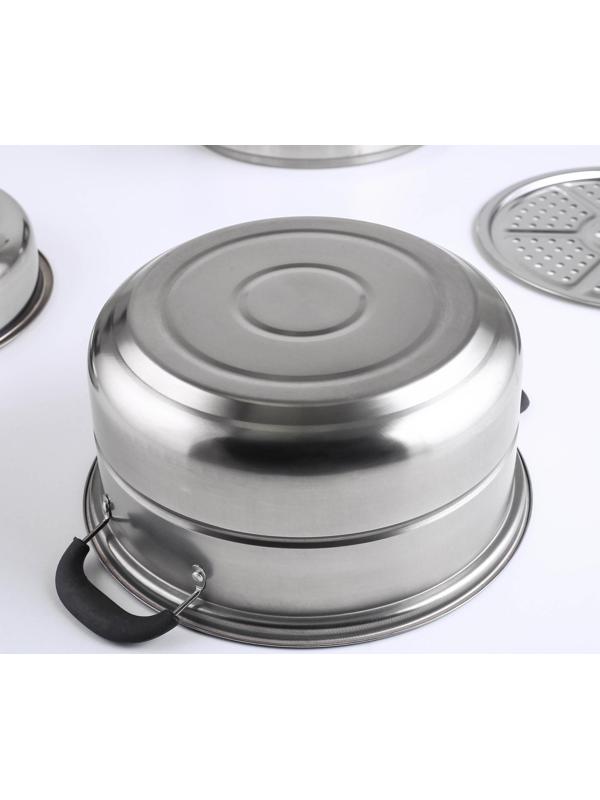 Пароварка из нержавеющей стали «Дари», d=26 см, 2 уровня