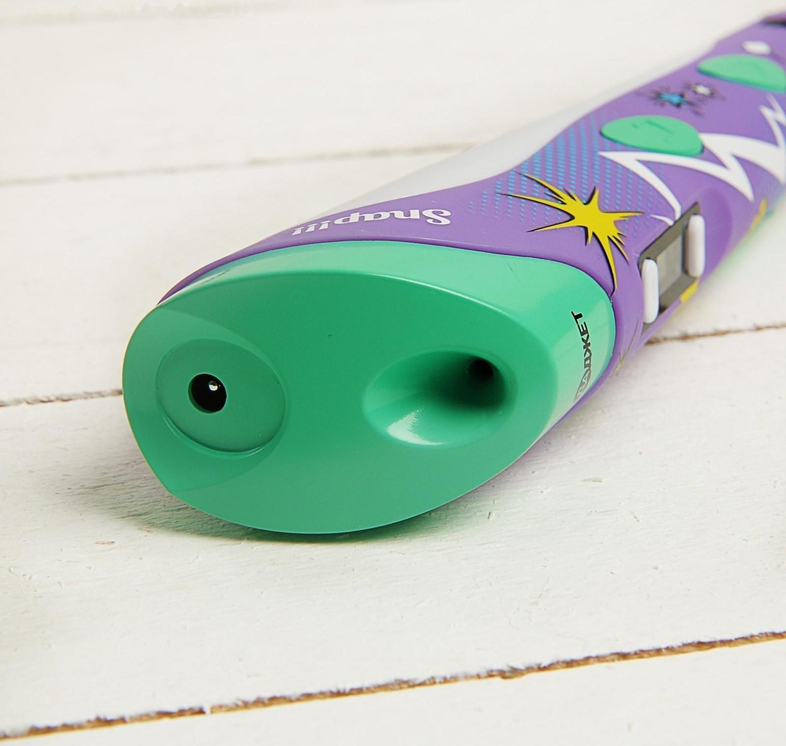 3D ручка 3Dali Plus Comics (KIT FB0021M), ABS и PLA, трафарет + пластик