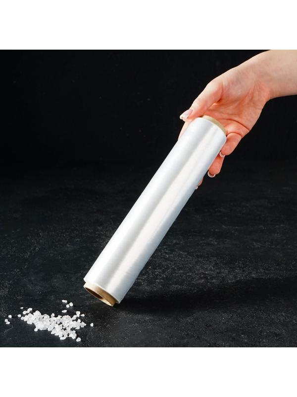 Плёнка пищевая Доляна, 22,5 см × 200 м, 8 мкм, цвет белый