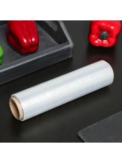 Плёнка пищевая Доляна, 22,5 см × 300 м, 8 мкм, цвет белый