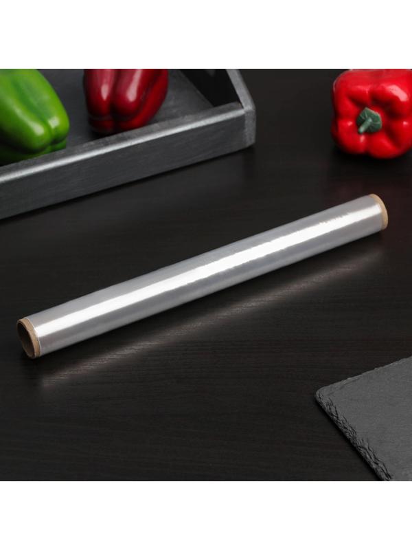 Плёнка пищевая Доляна «Доляна», 30 см × 20 м, 8 мкм, цвет белый