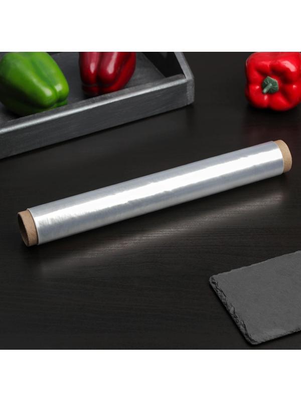 Плёнка пищевая Доляна «Доляна», 30 см × 30 м, 8 мкм, цвет белый