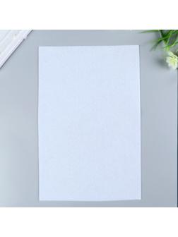 Фетр  мягкий  1 мм 20х30 см  белый