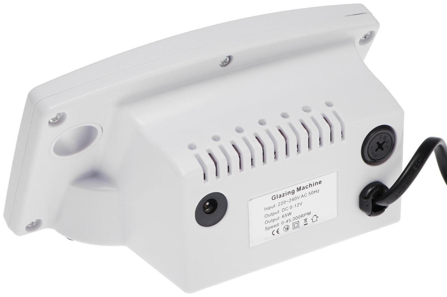 Аппарат для маникюра и педикюра JessNail JD4500 BL, 30 000 об/мин, 35 Вт, белый