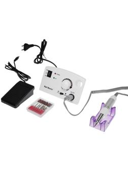 Аппарат для маникюра и педикюра JessNail JD4500 BL, 30 000 об/мин, 35 Вт, белый