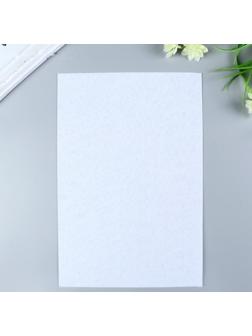 Фетр  жесткий  1 мм 20х30 см   белый