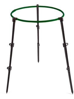 Кустодержатель, d = 50 см, h = 80 см, ножка d = 2 см, пластик, МИКС