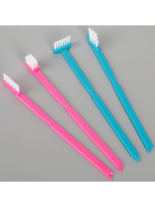 Набор щёток для труднодоступных мест, 4 шт, цвет МИКС