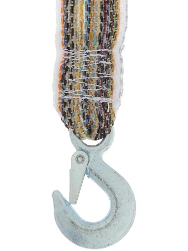 Трос буксировочный Stvol, лента 5 т, 4 м, 2 крюка, термопакет