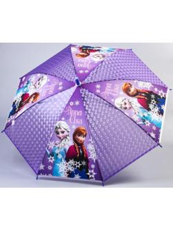 Зонт детский «Anna & Elsa», Холодное сердце Ø 84 см