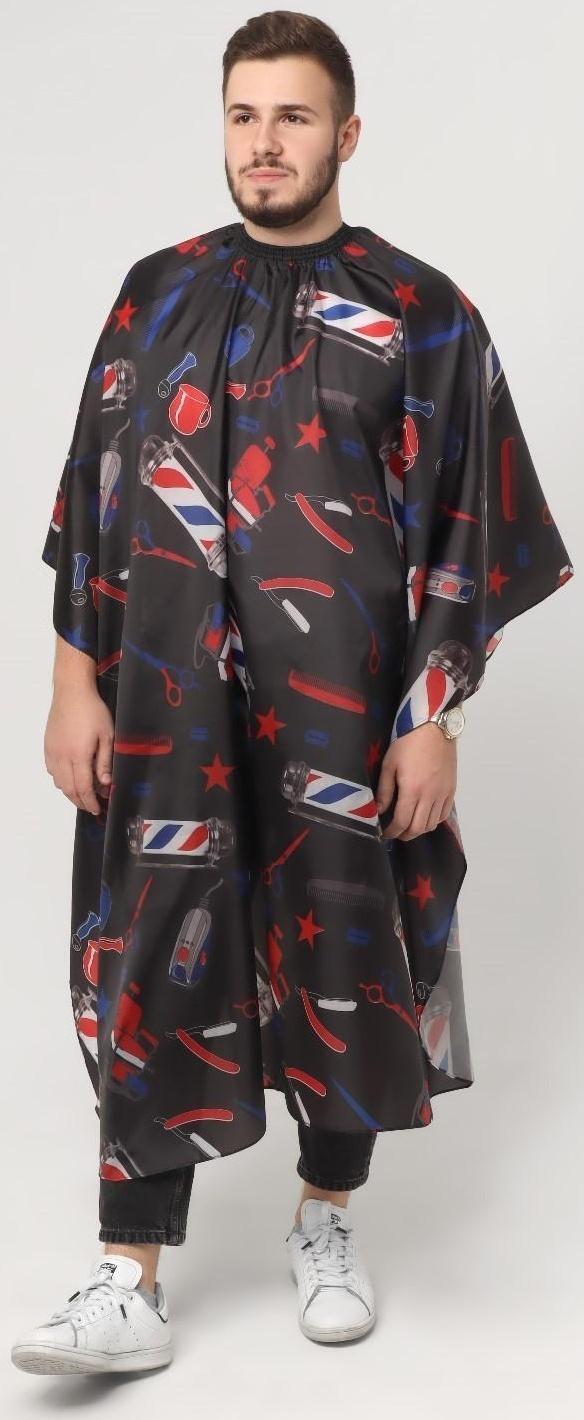 Пеньюар парикмахерский, цвет чёрный