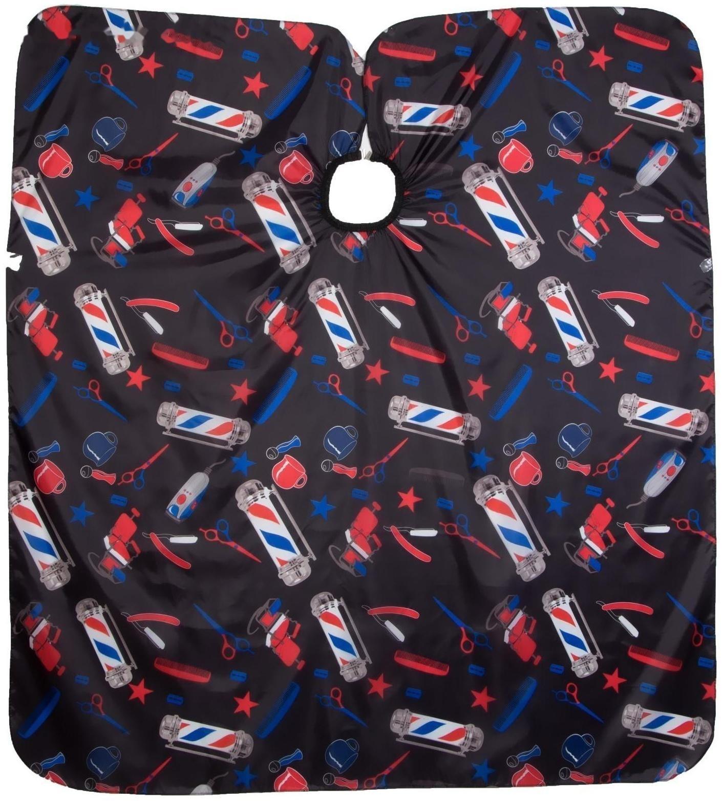 Пеньюар парикмахерский, цвет чёрный