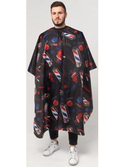 Пеньюар парикмахерский, цвет чёрный