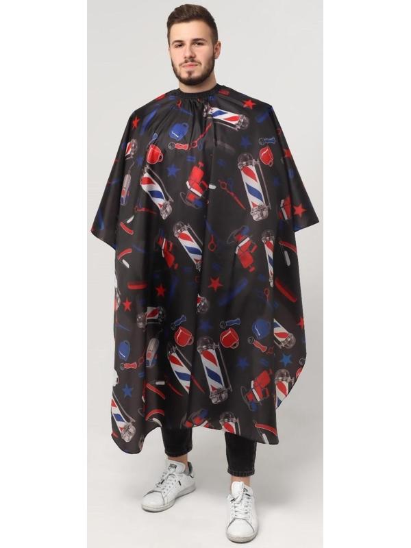 Пеньюар парикмахерский, цвет чёрный