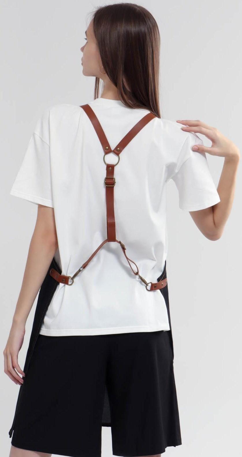 Фартук для мастера, джинсовый, цвет чёрный