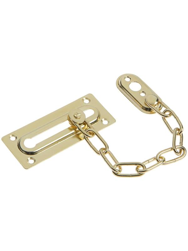 Цепочка дверная, цвет золото