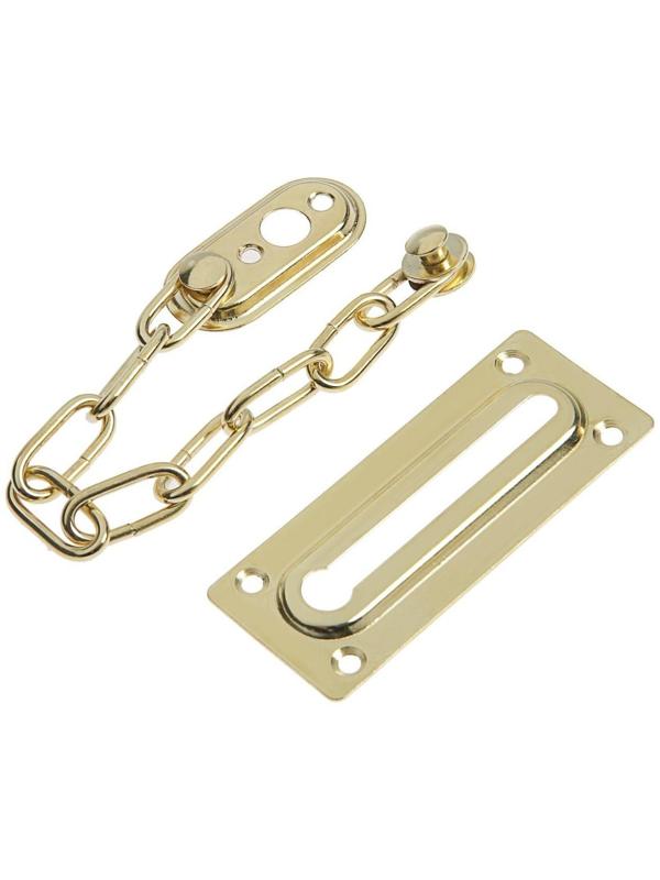 Цепочка дверная, цвет золото