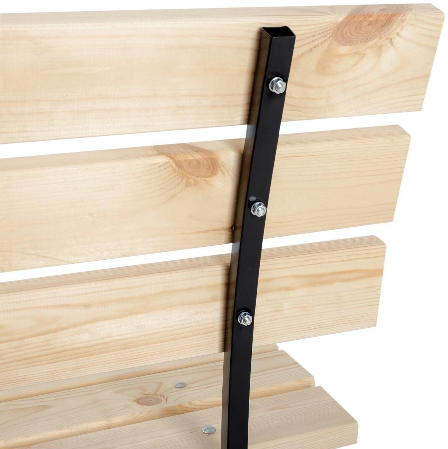 Садовая скамейка LAKSI 36 х 120 х 82 см