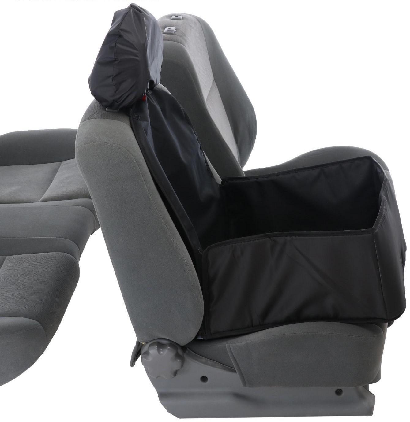 Гамак для перевозки животных на переднее сиденье, 45х 40 см, черный, 3 слоя, ПВХ 600