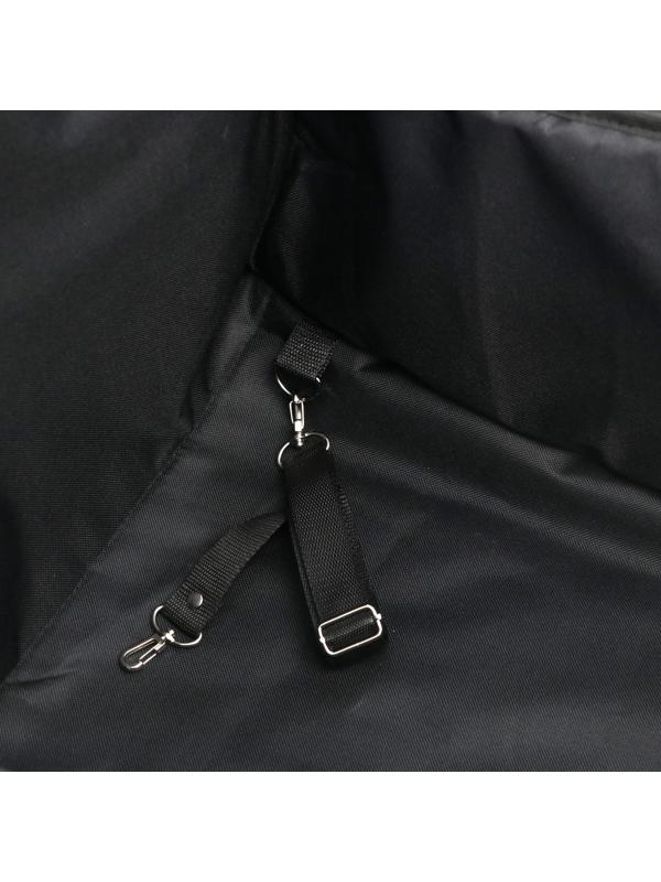 Гамак для перевозки животных на переднее сиденье, 45х 40 см, черный, 3 слоя, ПВХ 600