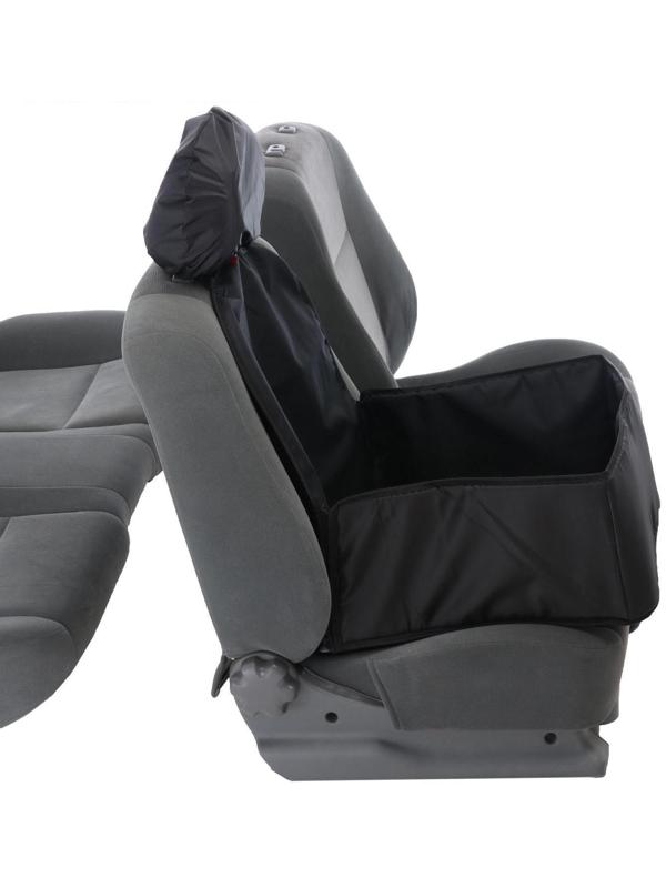 Гамак для перевозки животных на переднее сиденье, 45х 40 см, черный, 3 слоя, ПВХ 600