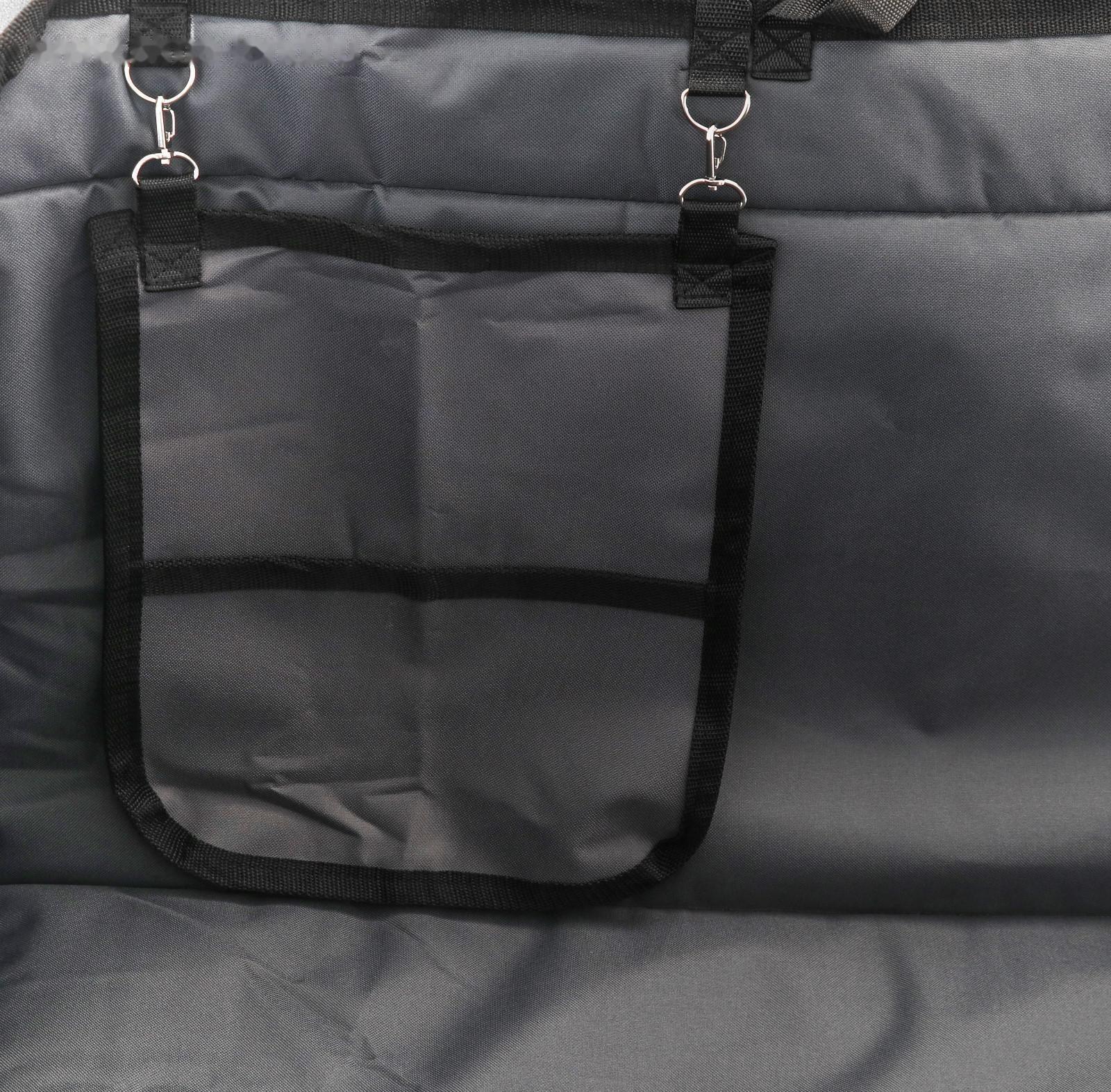 Гамак-трансформер для перевозки крупных собак 20+ кг, 145 х165 см, серый, поролон