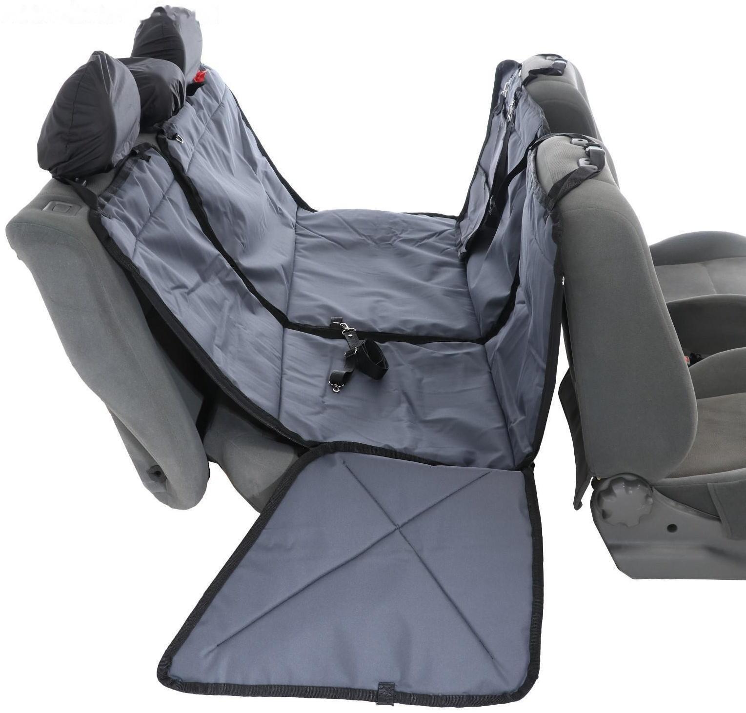 Гамак-трансформер для перевозки крупных собак 20+ кг, 145 х165 см, серый, поролон