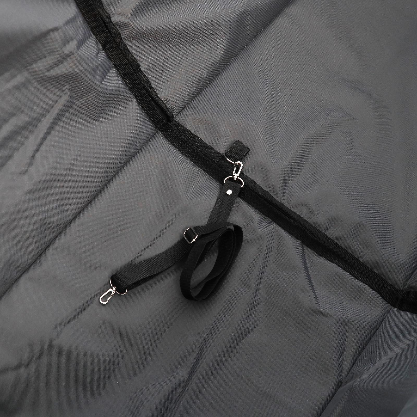 Гамак-трансформер для перевозки крупных собак 20+ кг, 145 х165 см, серый, поролон