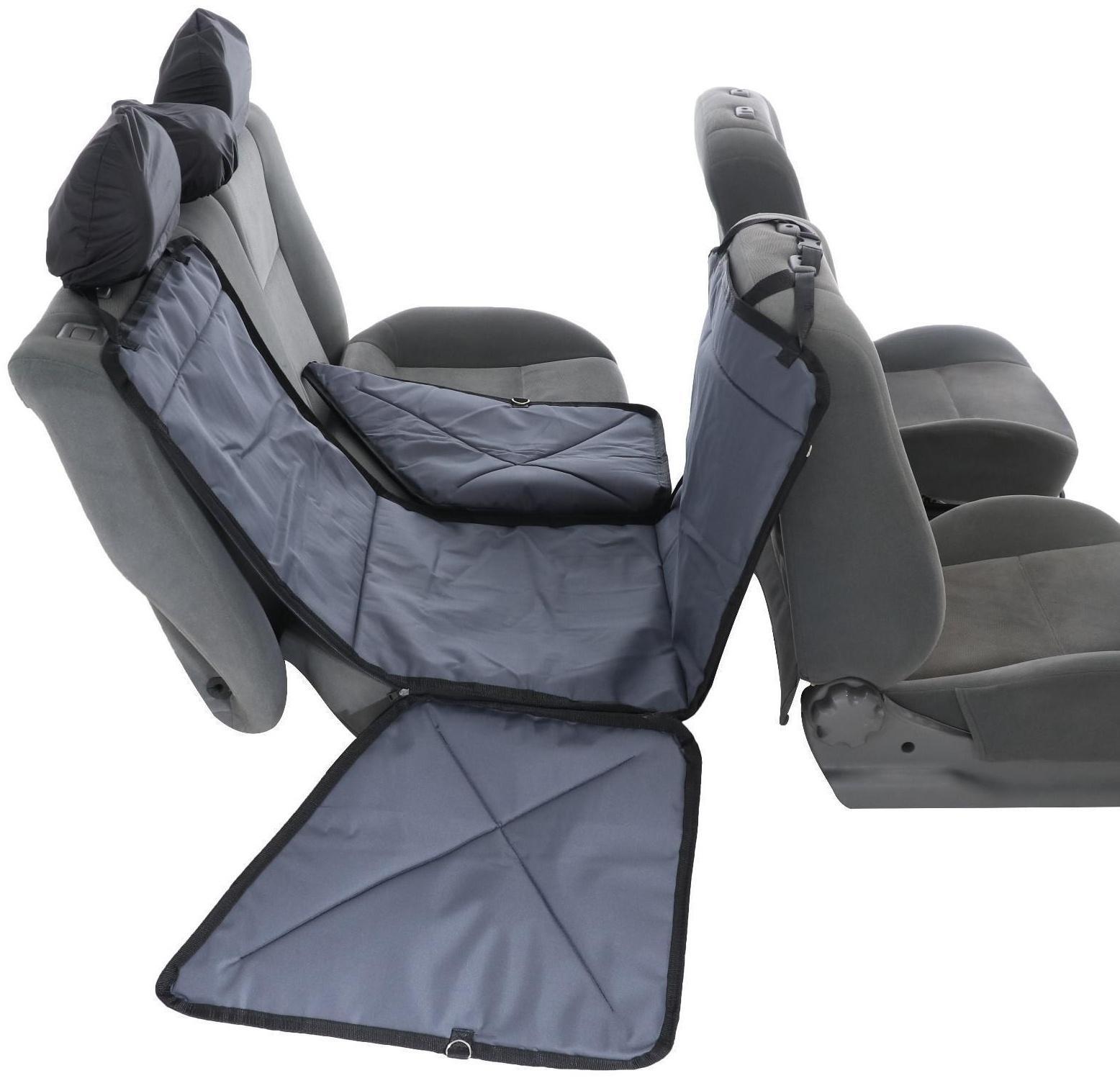 Гамак-трансформер для перевозки крупных собак 20+ кг, 145 х165 см, серый, поролон