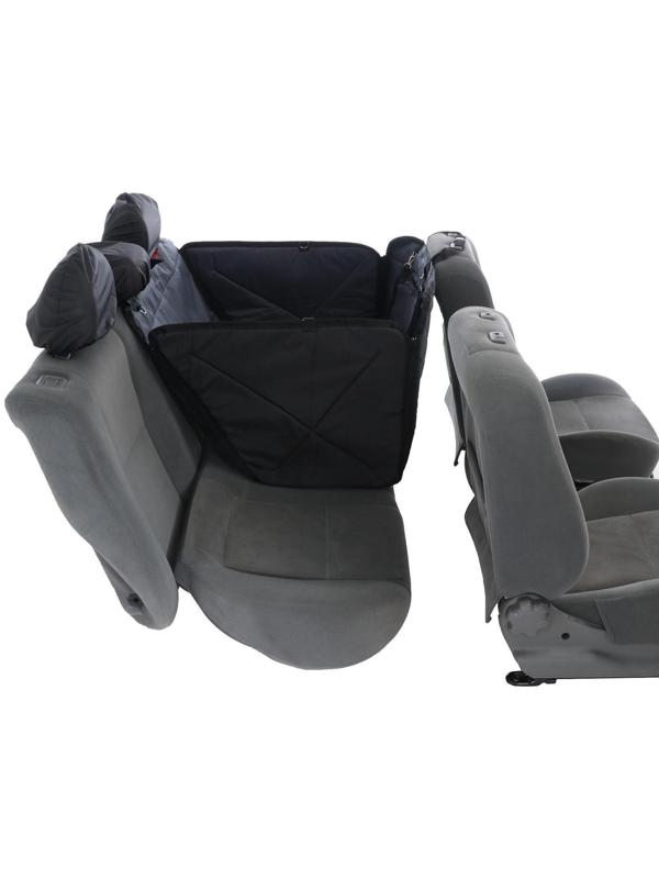 Гамак-трансформер для перевозки крупных собак 20+ кг, 145 х165 см, серый, поролон