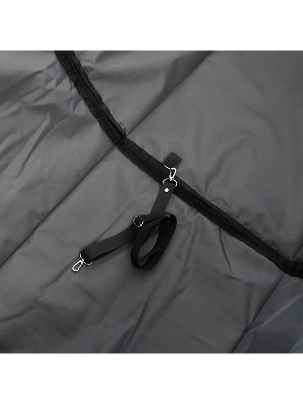 Гамак-трансформер для перевозки крупных собак 20+ кг, 145 х165 см, серый, поролон